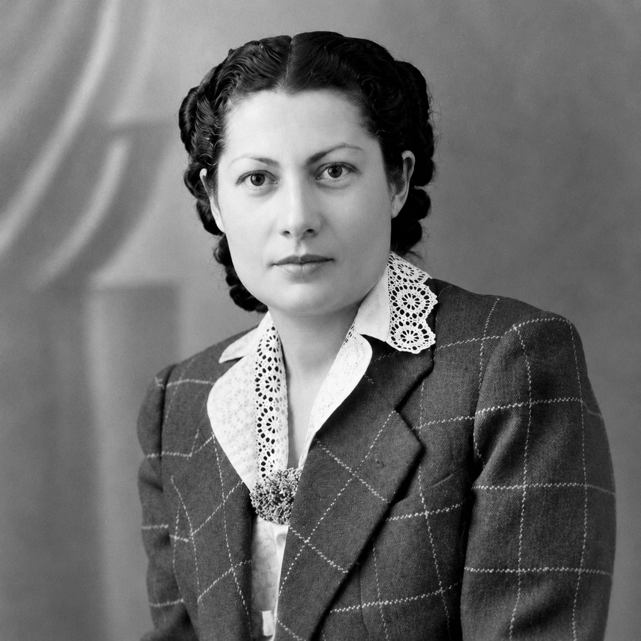 Fotografia d'epoca della Bisnonna Jeanne — Jeanne Laumier